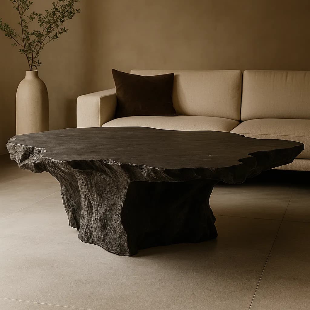 Журнальний стіл BASALT · масивний спил
