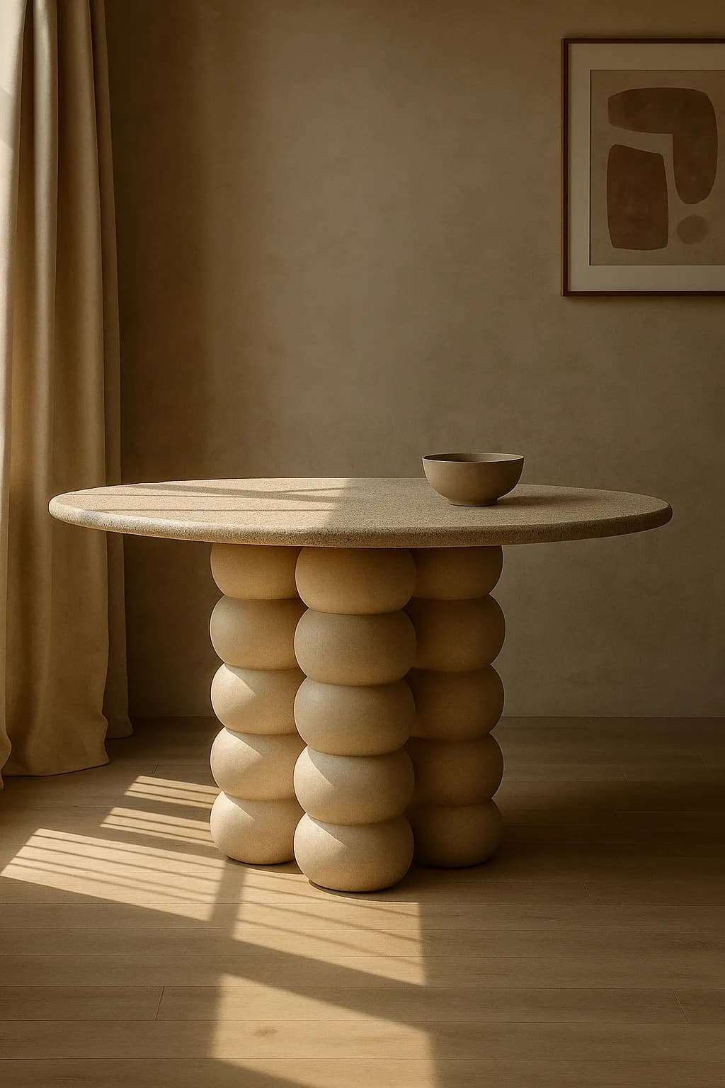 Обідній стіл BASALT · акцент на текстурі